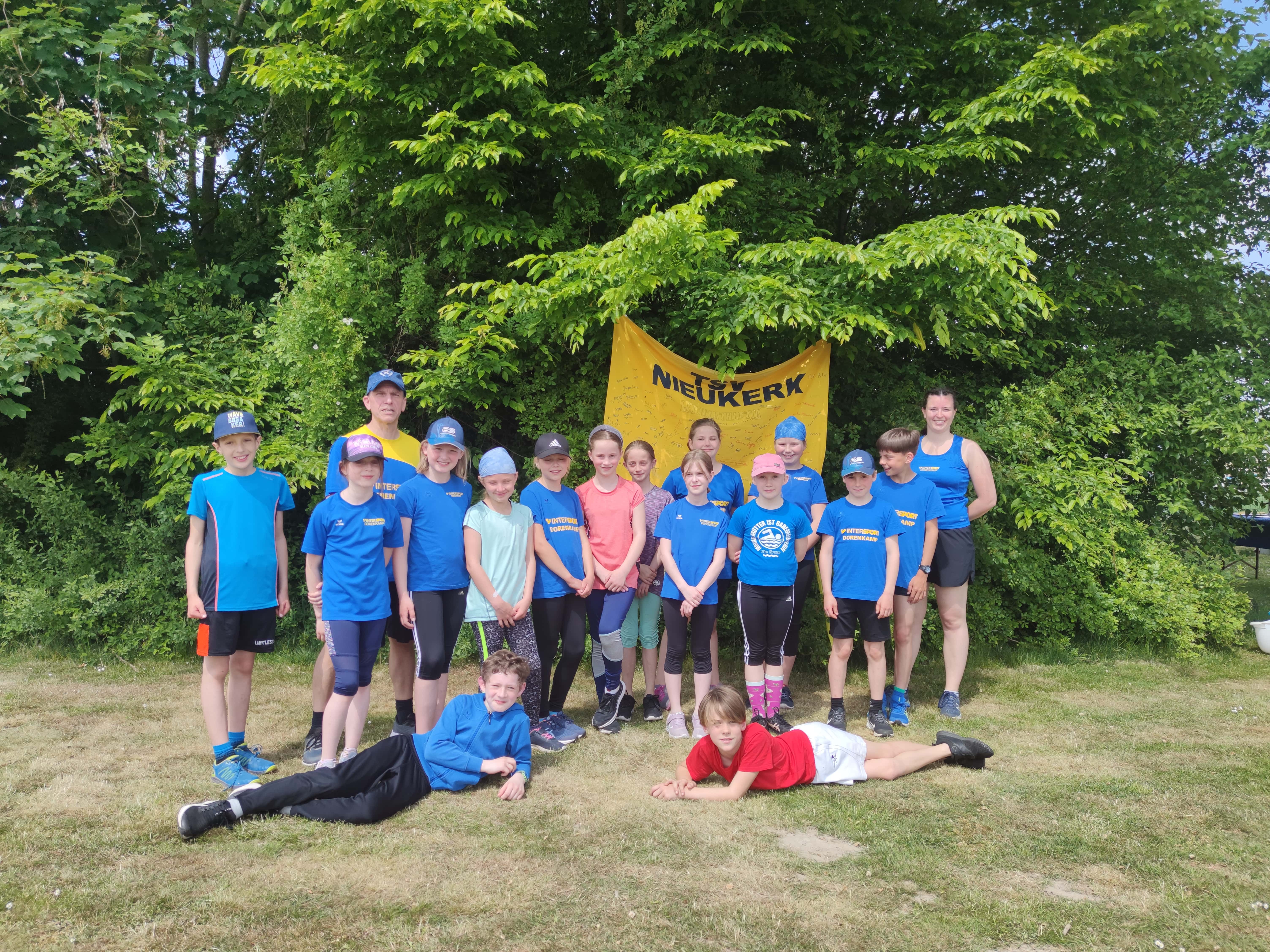 Sportabzeichen-Vierkampf in Nieukerk